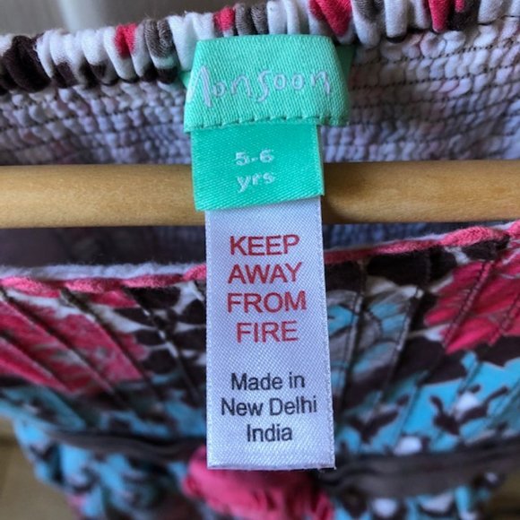 Monsoon Girl's Dress Size 5-6 years old - Picture 4 of 4